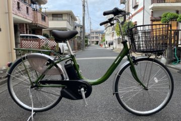<span class="title">☁　Panasonic 軽い電動自転車【ビビ・L】入荷しました！　☁</span>